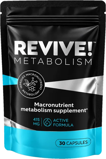 Revive! Metabolism Capsules – Cure de 30 jours, 1 boîte