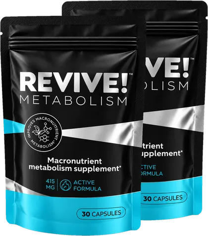 Revive! Metabolism Capsules – Cure de 60 jours, 2 boîtes